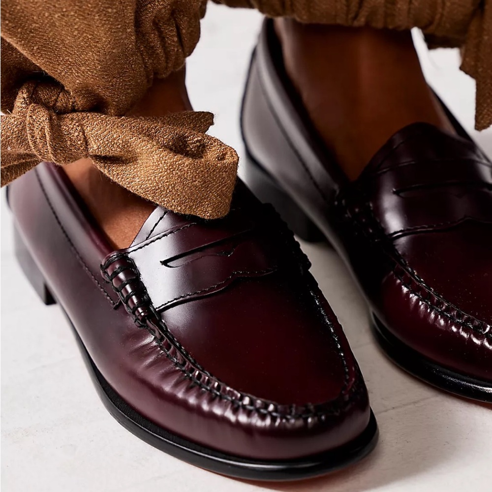 G.H. Bass & Co. Burgundy Loafers